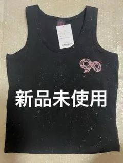 9090 girl OG Logo Glitter タンクトップ