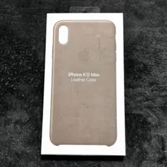 新品 アップル純正 iPhone Xs Max レザーケース トープのサムネイル