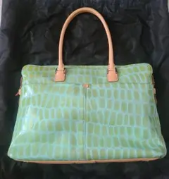 【新品未使用】ミオミラノ イタリア バッグ 牛革　型押し Mio Milano