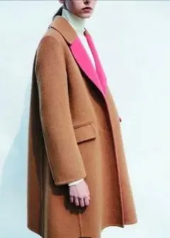 ˚✧ トゥモローランド BACCA カシミヤブレンド ワイドシルエットコート ✧ トゥモローランド BACCA カシミヤブレンド ワイドシルエットコート