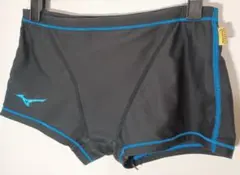 MIZUNO 競泳水着 ボックス型 ブラック ブルー XL エクサスーツのサムネイル