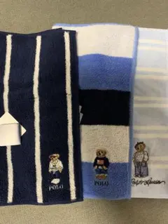 POLO RALPH LAUREN ポロベア タオルハンカチ 3枚セットのサムネイル