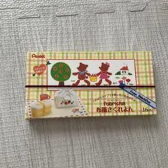 布描きクレヨン　16色　ぺんてる　染色用描画材　fabricfunのサムネイル