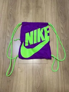 NIKE ナップサック 紫/緑