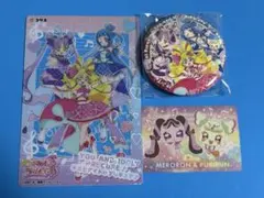 ☆アイドルプリキュア集合カード＆バッヂセット☆