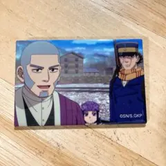 【ゴールデンカムイ】杉元佐一＆アシリパ＆白石由竹　スクエア場面写缶バッジ