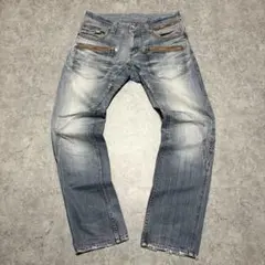 00s【archive】gimmick pants/y2k/denim L