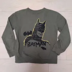 H＆M エイチアンドエム バットマン トレーナー 裏起毛