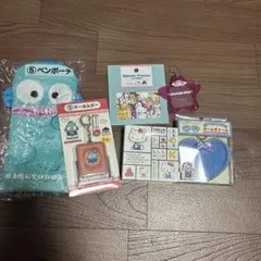 산리오 グッズ ハンギョドン ネームチャーム ブルー キティ 6点セット