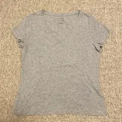バナナリパブリック　グレー　VネックTシャツ　Mサイズ　シンプル