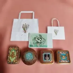ゴッホ✭菓子✭青山デカーボ✭名画ラムセス大王マチュピチュ✕4缶セットのサムネイル