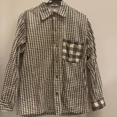 ハリウッドランチマーケット　チェックシャツ　サイズ2