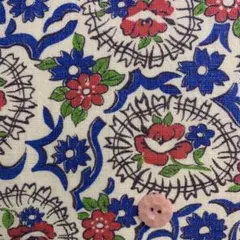 ヴィンテージフィードサック1/8サイズf382