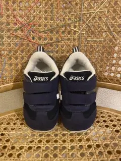 ASICS ベビーシューズ ネイビー　14cm