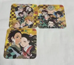 鬼滅の刃 アートコースター 3枚セット 鬼滅の刃原画　アートコースター　第1弾