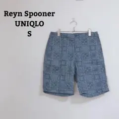レインスプーナー　ユニクロ　ショートパンツ　総柄　綿　コットン100　Ｓのサムネイル