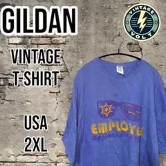 Vintage GILDAN T-shirt 2XL USA製