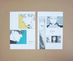【ACCA13区監察課×10th】『ジーン・オータス&ニーノ』Tポストカード