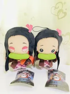 鬼滅の刃　ねずこのぬいぐるみセット①