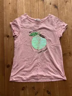H&M キッズＴシャツ　スパンコール　140cmのサムネイル