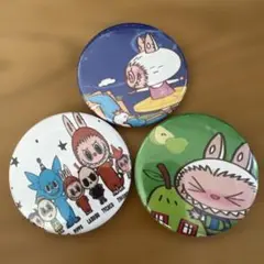 キャラクター缶バッジ 3個セット