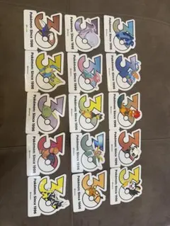 ポケモン　30周年　ステッカー