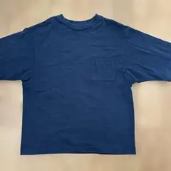 【MXPゴールドウィン】ドライ半袖Tシャツ　ポケット付き　シンプル無地　ネイビーのサムネイル