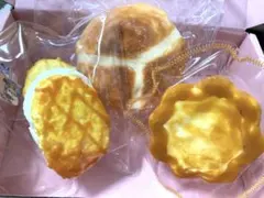 氷バター tiktok スクイーズ詰め合わせ パン系お食事セット♡ 泥感