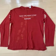 ティンバーランド　長袖シャツ 赤　L/G