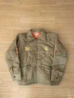 ベトジャン　スカジャン　スーベニアジャケット　キルティングジャケット　刺繍　虎