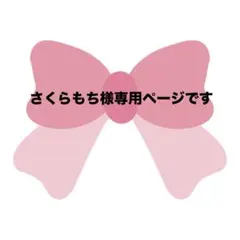 さくらもち様専用ページです