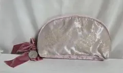 ジルスチュアート　クリスマスコフレポーチ2019ピンク サテン ポーチ