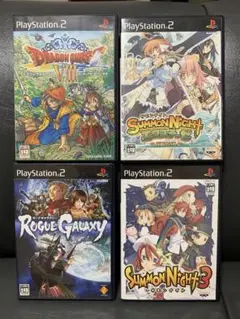 PS2ソフトRPG 4本セット