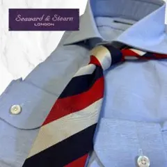 Seaward & Stearn レジメンタルタイ TOMORROWLANDのサムネイル