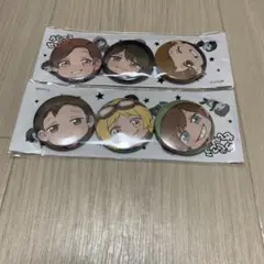 がっこうせいかつ　がくめん 缶バッジ 6個セット