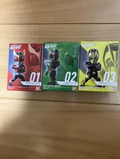 仮面ライダー フィギュアセット 01 02 03