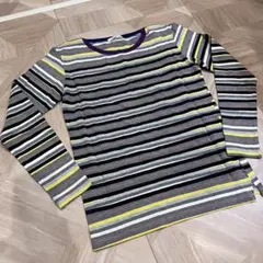 【新品未使用】BEAMS HEART マルチボーダー 長袖カットソー Sのサムネイル