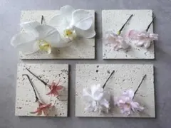 ✳︎お得なset✳︎春色の華やかヘアパーツset ウェディング　卒業式　髪飾り