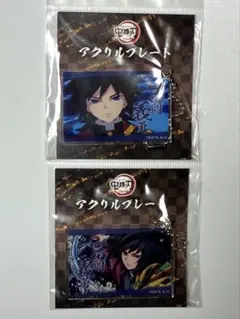 鬼滅の刃 全集中展　「冨岡義勇」　アクリルプレート　A&Bセット