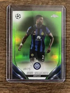 2023/24 Topps Chrome ダンフリース 75枚限定 インテル