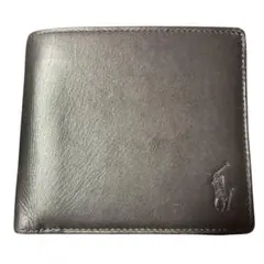 POLO RALPH LAUREN カーフレザー ビルフォールドコインウォレットのサムネイル