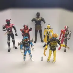 中国限定 仮面ライダー ソフビ フィギュア 4点セット 海外正規品