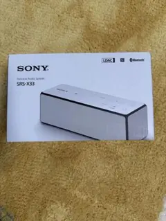 SONY SRS-X33 ワイヤレススピーカー 本体 ホワイトのサムネイル