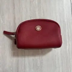 トミーフィルガー♡ワインレッド ポーチ 合成皮革