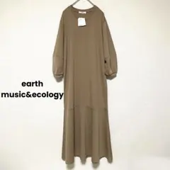 qq219 アースミュージックアンドエコロジー/バルーンスリーブワンピース