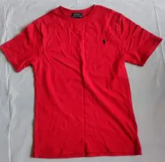 LAUREN RALPH LAUREN 半袖Tシャツ レッド S - メルカリ