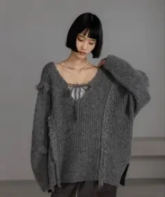 今期ローリーズファーム　２ＷＡＹフリンジメランジＬＳ