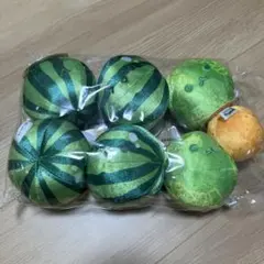 スイカゲームキラキラマスコットセット