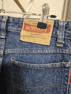 BOBSON ブルーデニムパンツ W.L.　w78 y2k 希少