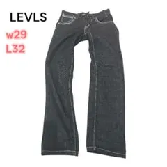 Levi’s 519 リーバイス ブラックデニム W29 L32 カジュアルのサムネイル